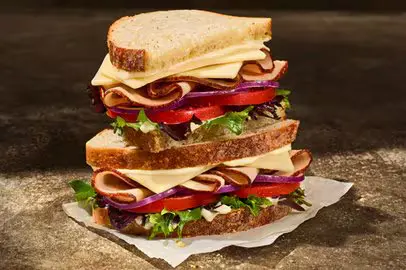 Panera Bread Menu 2026 36 Turkey Cheddar Sandwich